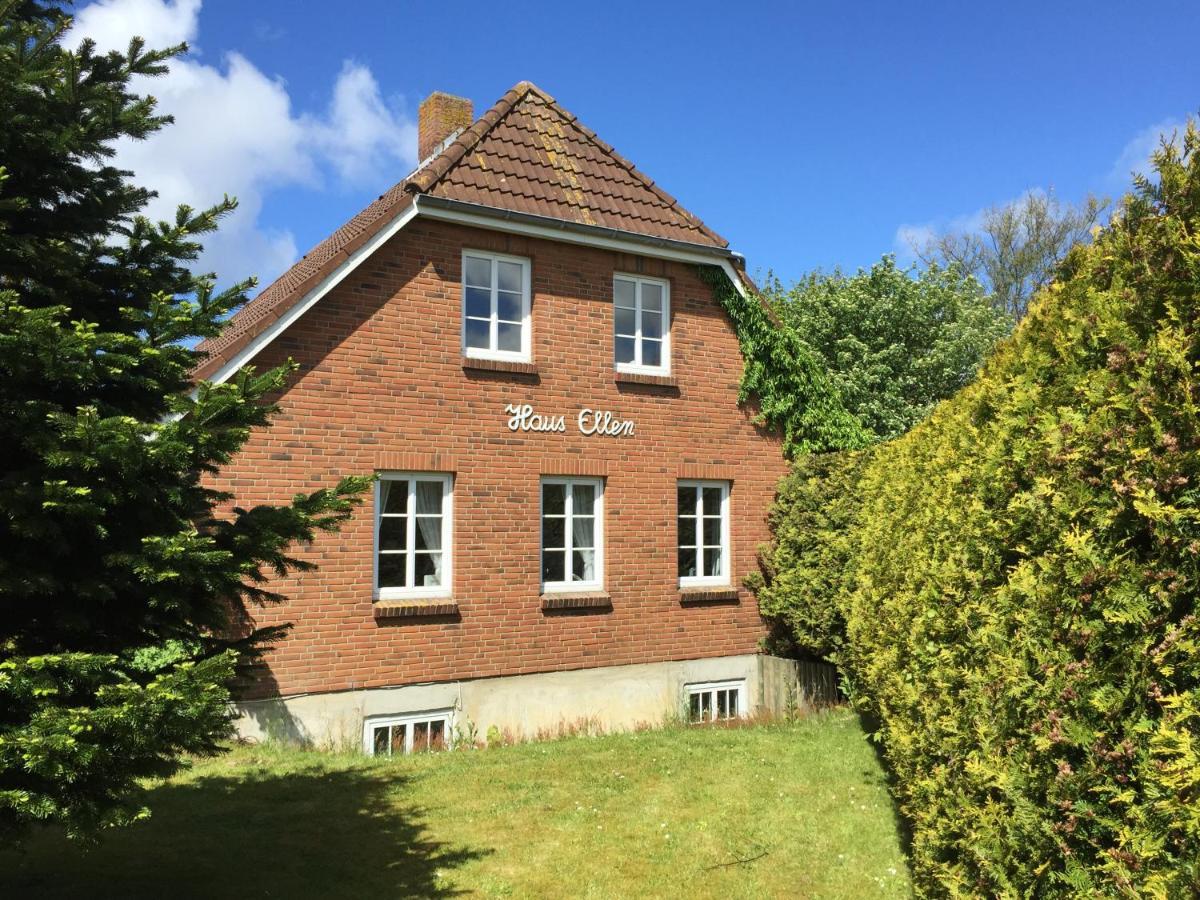 Ferienhaus Ellen, Eg Whg Utersum Zewnętrze zdjęcie